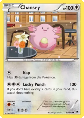 Chansey (PHF 80) Phantom Forces