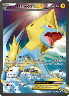 Manectric-EX (PHF 113) Phantom Forces