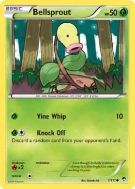 Bellsprout (FFI 1) Furious Fists