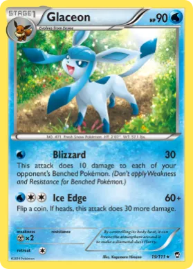 Glaceon (FFI 19) Furious Fists