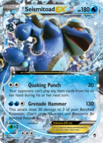 Seismitoad-EX (FFI 20) Furious Fists