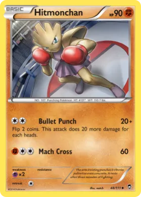 Hitmonchan (FFI 48) Furious Fists