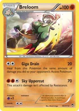 Breloom (FFI 50) Furious Fists