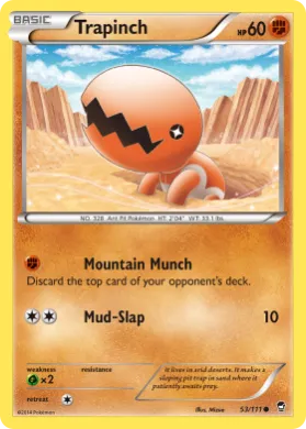 Trapinch (FFI 53) Furious Fists