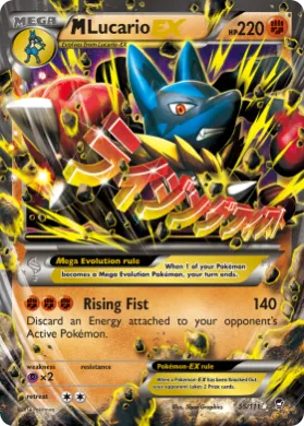 M Lucario-EX (FFI 55) Furious Fists