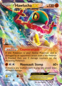 Hawlucha-EX (FFI 64) Furious Fists