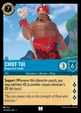 Chief Tui (1TFC 143) The First Chapter