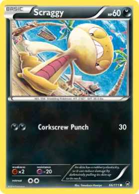 Scraggy (FFI 66) Furious Fists