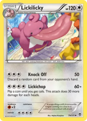 Lickilicky (FFI 79) Furious Fists