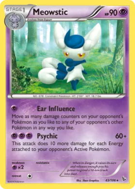 Meowstic (FLF 43) Flashfire