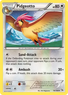 Pidgeotto (FLF 76) Flashfire