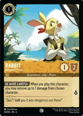 Rabbit (6AZS 22) Azurite Sea