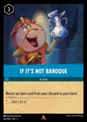 If it's Not Baroque (1TFC 162) The First Chapter
