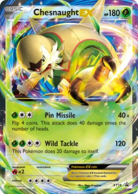 Chesnaught-EX (PR-XY XY18) XY Black Star Promos