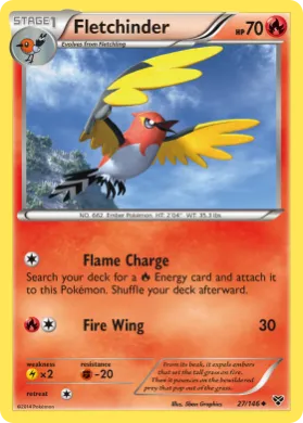 Fletchinder (XY 27) XY