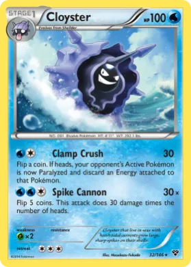 Cloyster (XY 32) XY