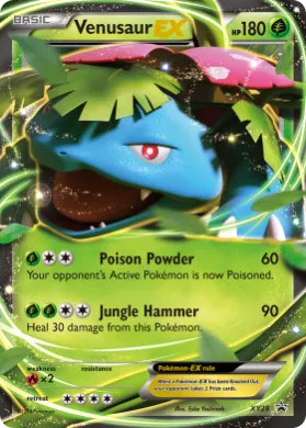 Venusaur-EX (PR-XY XY28) XY Black Star Promos