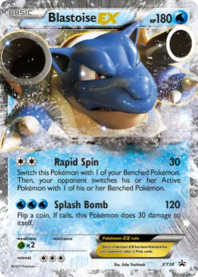 Blastoise-EX (PR-XY XY30) XY Black Star Promos