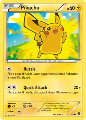 Pikachu (XY 42) XY