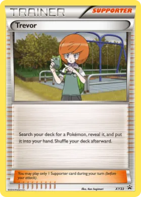 Trevor (PR-XY XY33) XY Black Star Promos