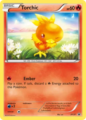 Torchic (PR-XY XY37) XY Black Star Promos