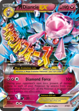 M Diancie-EX (PR-XY XY44) XY Black Star Promos