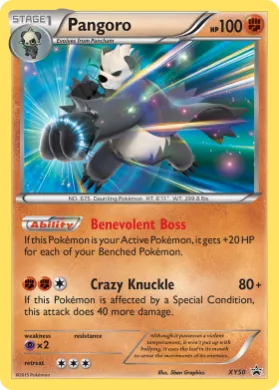 Pangoro (PR-XY XY50) XY Black Star Promos