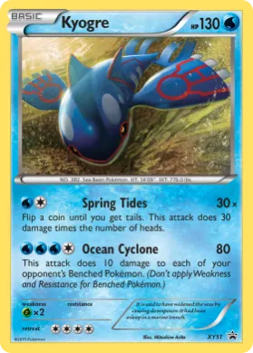 Kyogre (PR-XY XY51) XY Black Star Promos