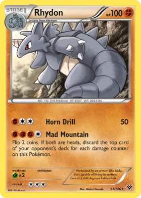 Rhydon (XY 61) XY
