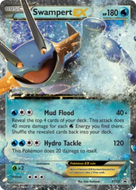 Swampert-EX (PR-XY XY55) XY Black Star Promos