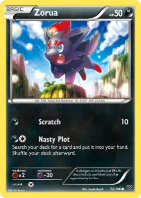 Zorua (XY 72) XY