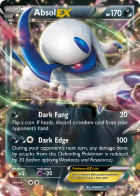 Absol-EX (PR-XY XY62) XY Black Star Promos