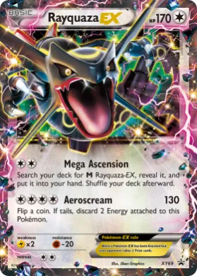 Rayquaza-EX (PR-XY XY69) XY Black Star Promos