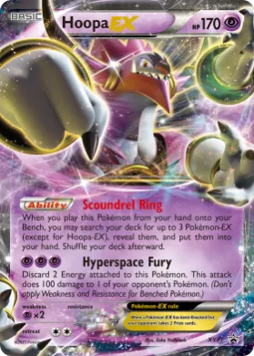 Hoopa-EX (PR-XY XY71) XY Black Star Promos