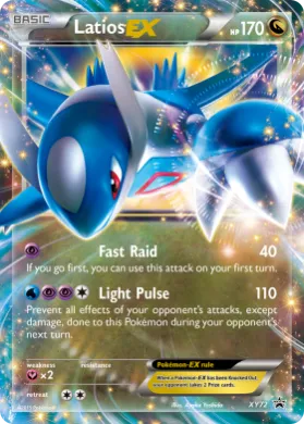 Latios-EX (PR-XY XY72) XY Black Star Promos