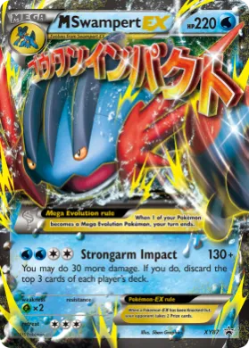 M Swampert-EX (PR-XY XY87) XY Black Star Promos
