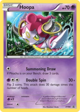 Hoopa (PR-XY XY90) XY Black Star Promos