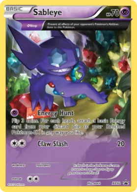 Sableye (PR-XY XY92) XY Black Star Promos