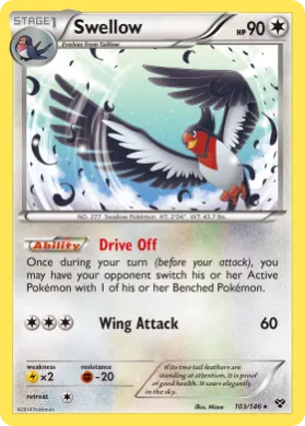 Swellow (XY 103) XY