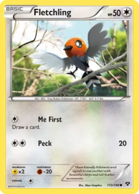 Fletchling (XY 113) XY