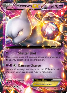 Mewtwo-EX (PR-XY XY107) XY Black Star Promos