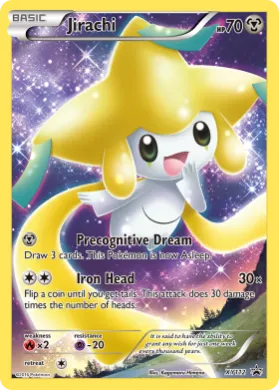 Jirachi (PR-XY XY112) XY Black Star Promos