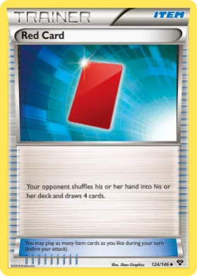 Red Card (XY 124) XY