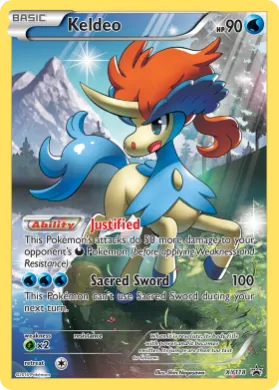Keldeo (PR-XY XY118) XY Black Star Promos