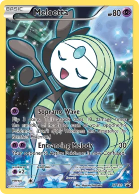 Meloetta (PR-XY XY120) XY Black Star Promos