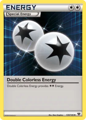 Double Colorless Energy (XY 130) XY