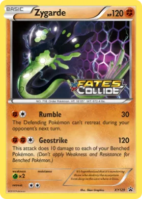 Zygarde (PR-XY XY129) XY Black Star Promos