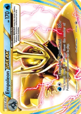 Empoleon BREAK (PR-XY XY134) XY Black Star Promos