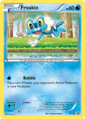 Froakie (PR-XY XY138) XY Black Star Promos