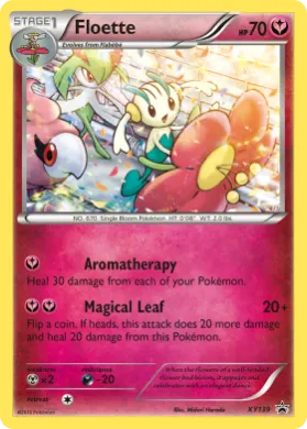 Floette (PR-XY XY139) XY Black Star Promos